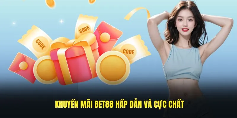 Khuyến mãi BET88 hấp dẫn và cực chất